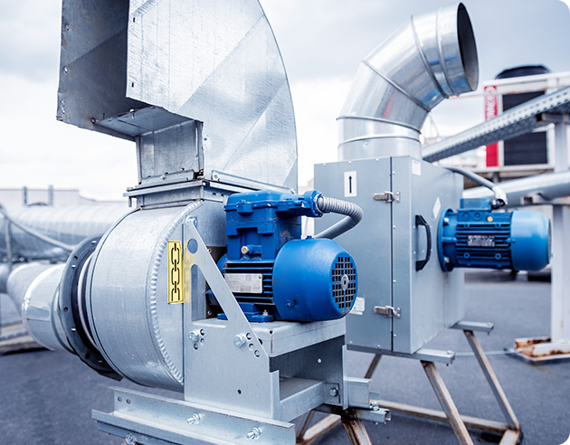 What are the applications of axial flow fans?