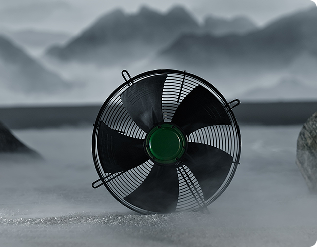 Working principle of three-phase external rotor motor.